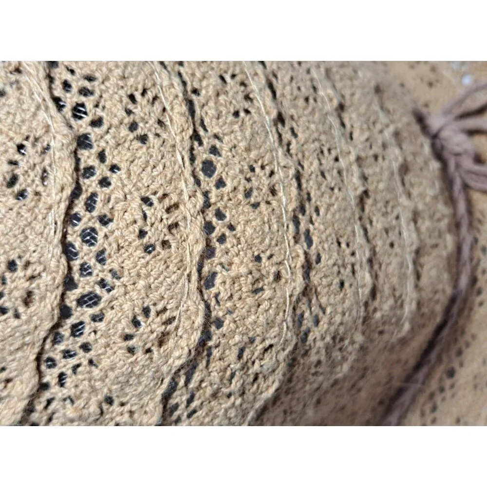 C.C. Exclusive Women's Crochet Hat Packable Tan Cotton One Size Summer Travel - Picture 3 of 8